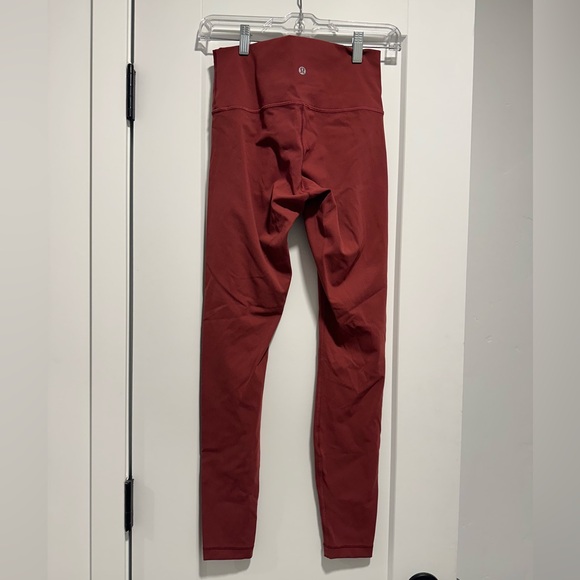 Lululemon leggings - reddish color - Picture 2 of 5